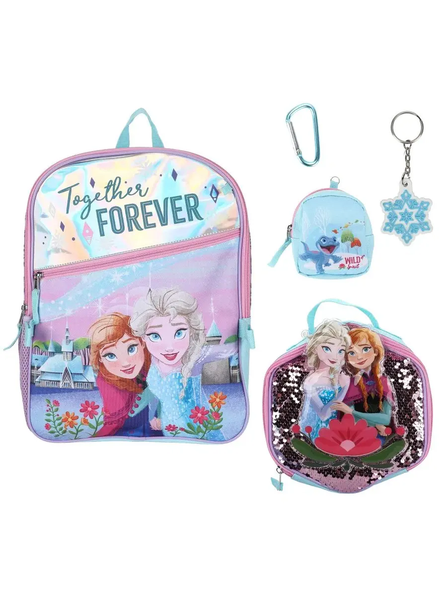 Рюкзак Frozen с ланч-боксом и аксессуарами, 5 предметов Frozen