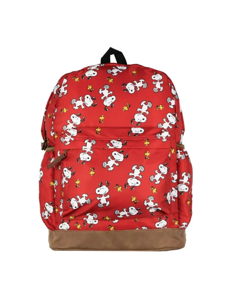 Рюкзак детский с принтом Snoopy and Woodstock Dancing Friend All Over Design Peanuts