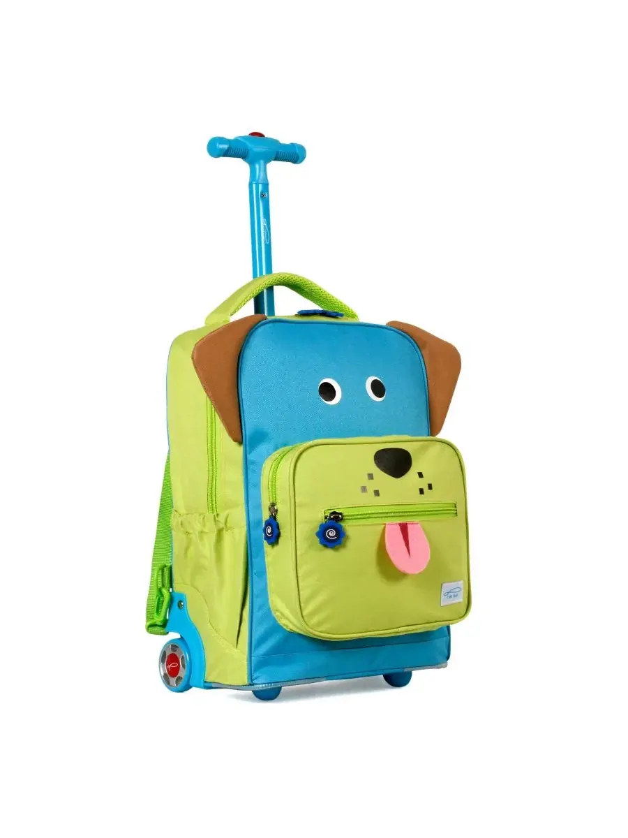 Рюкзак на колесах Side-Kick Rolling Backpack J World, Pup — изображение 2 из 6
