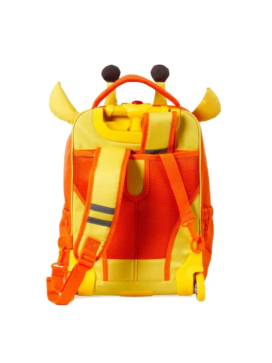 Детский рюкзак на колесиках Side-Kick 16" Rolling Backpack J World, Giraffe — изображение 3 из 6