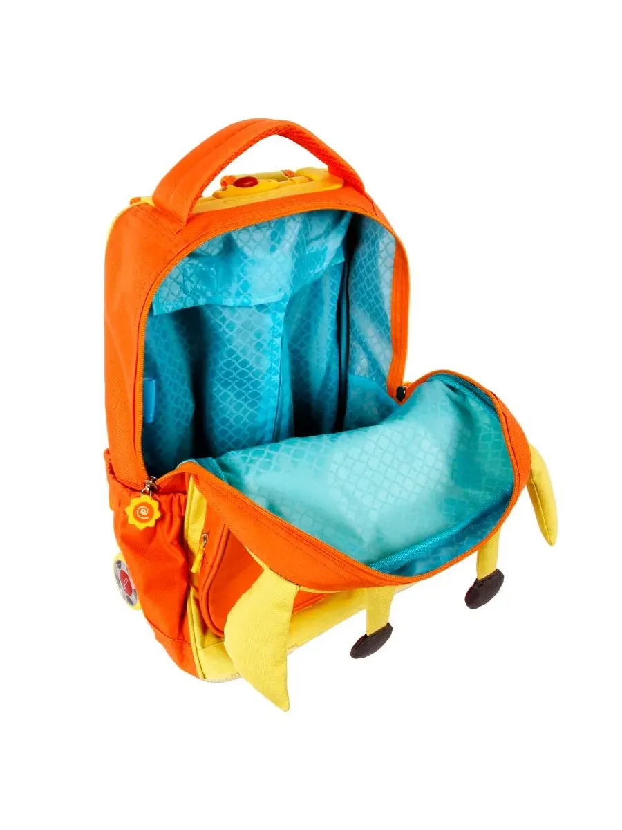 Детский рюкзак на колесиках Side-Kick 16" Rolling Backpack J World, Giraffe — изображение 5 из 6