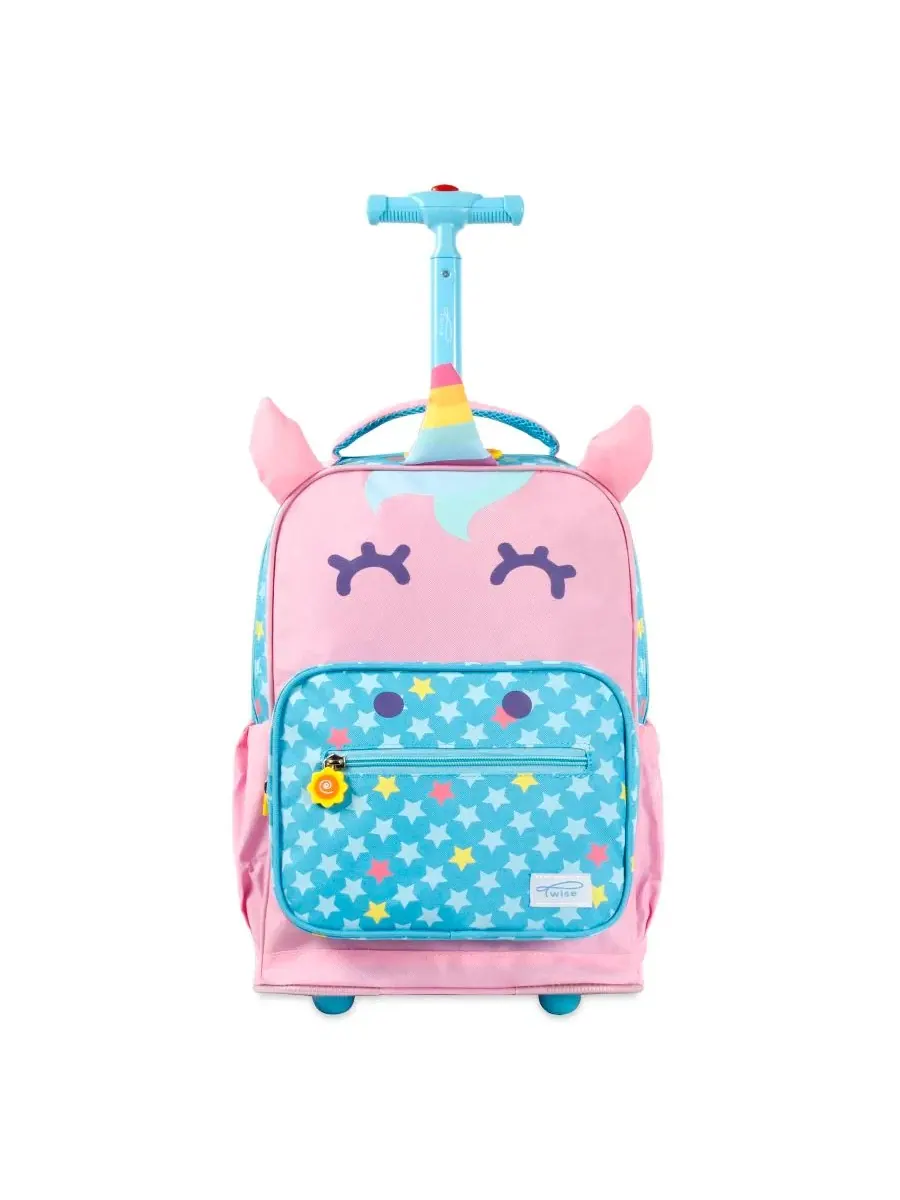 Детский рюкзак на колесиках Side-Kick Rolling Backpack J World, Unicorn