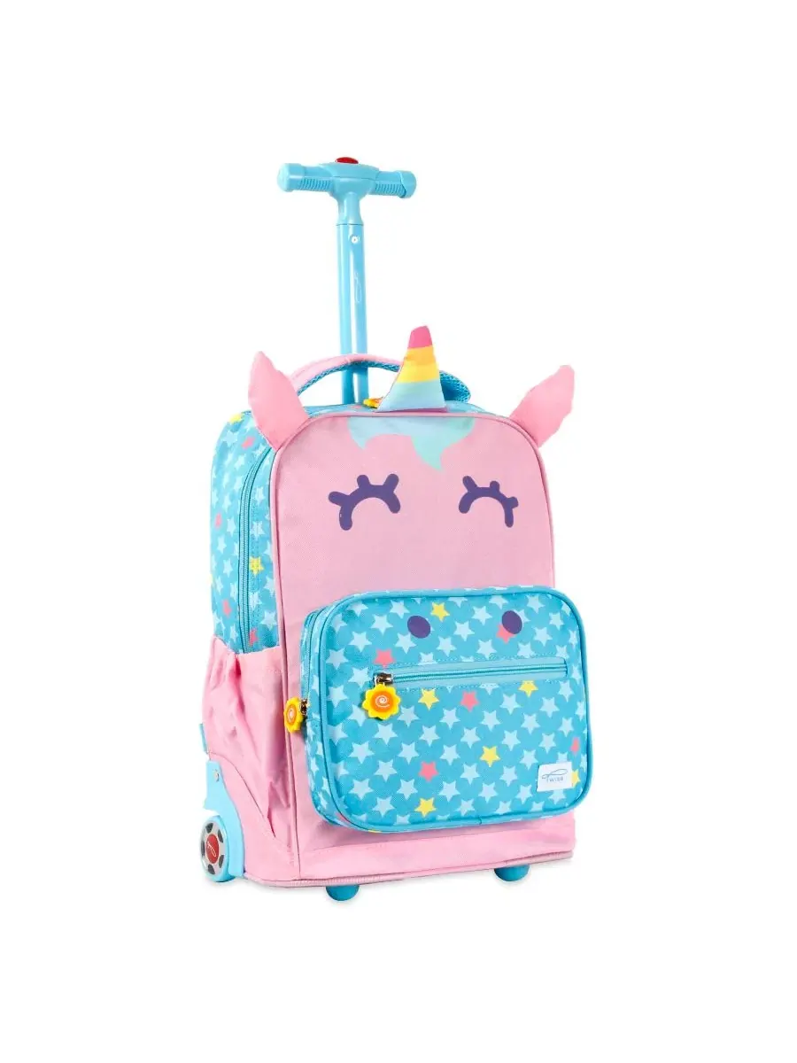 Детский рюкзак на колесиках Side-Kick Rolling Backpack J World, Unicorn — изображение 2 из 6