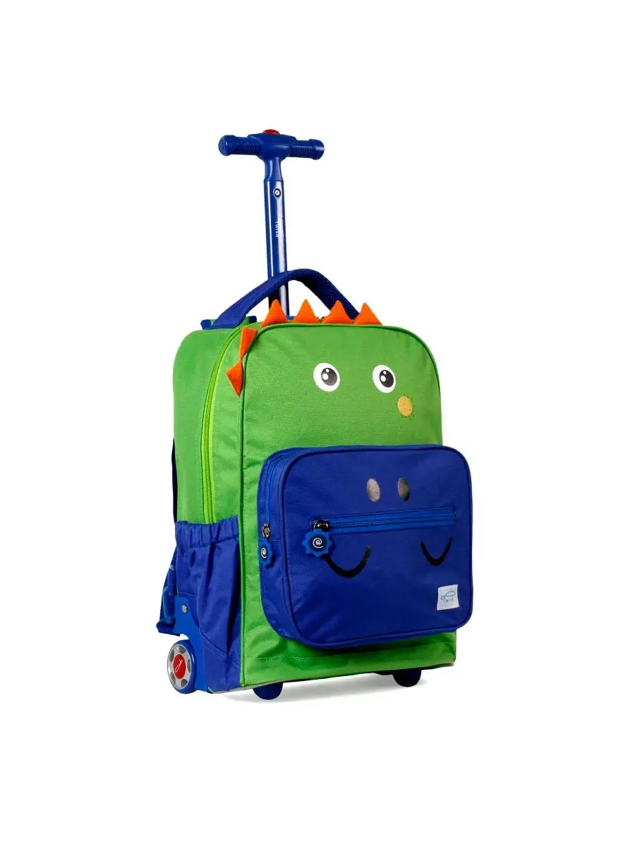 Рюкзак на колесиках Side-Kick Rolling Backpack J World, Dino — изображение 2 из 6