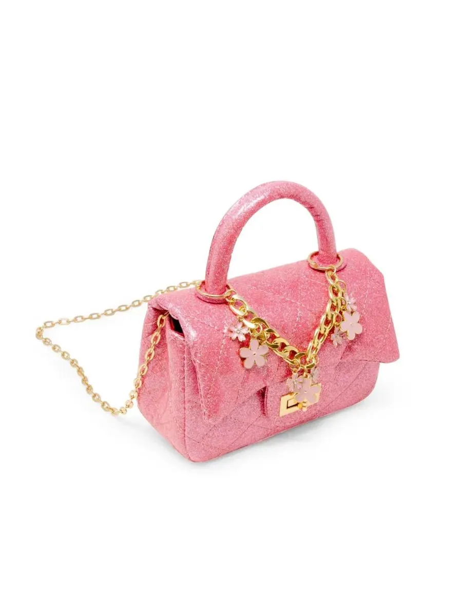 Детская сумка с блестящим квилтингом Glimmer Glam Bag ZOMI GEMS — изображение 3 из 5, нет цвета
