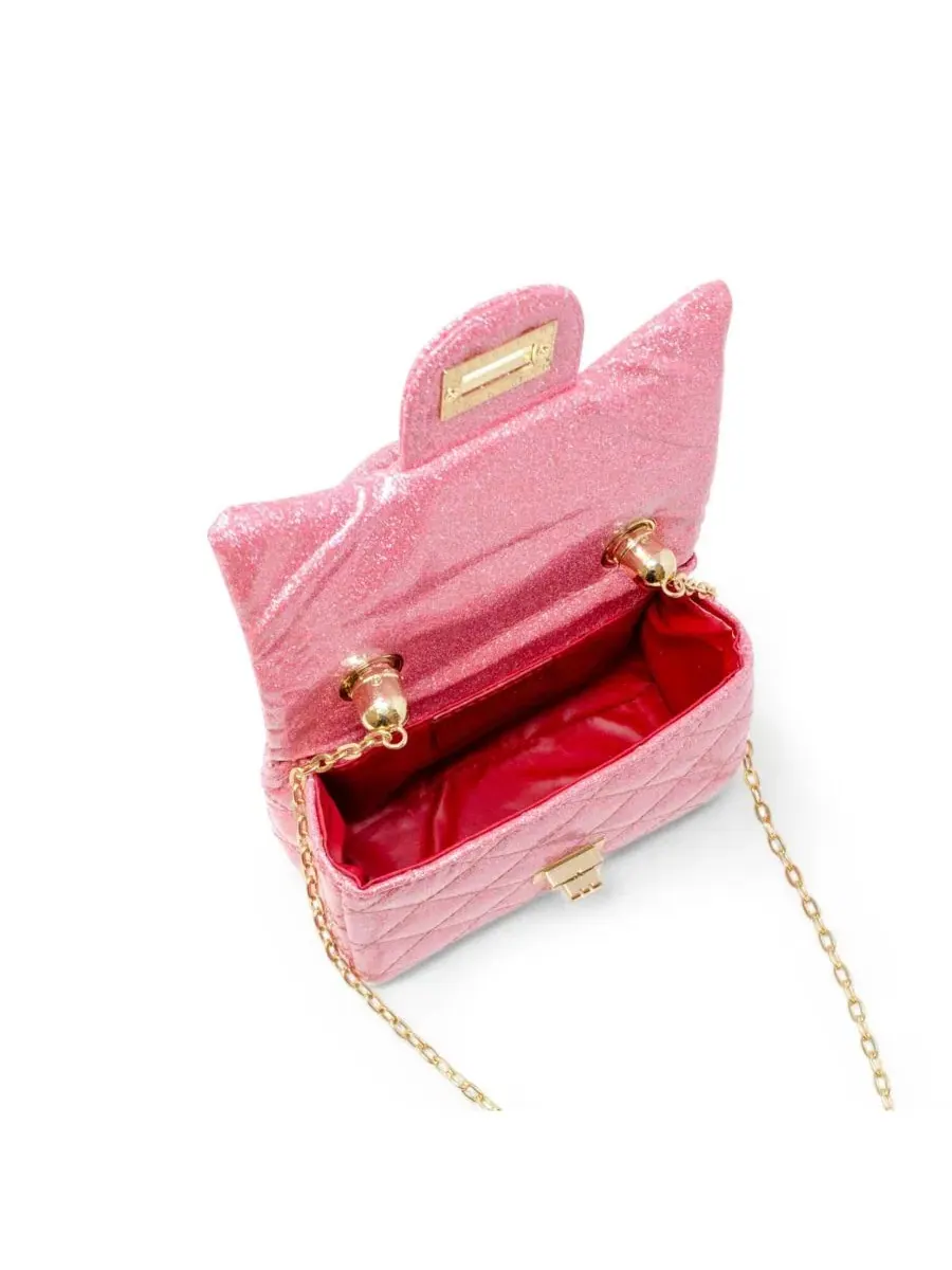 Детская сумка с блестящим квилтингом Glimmer Glam Bag ZOMI GEMS — изображение 5 из 5, нет цвета