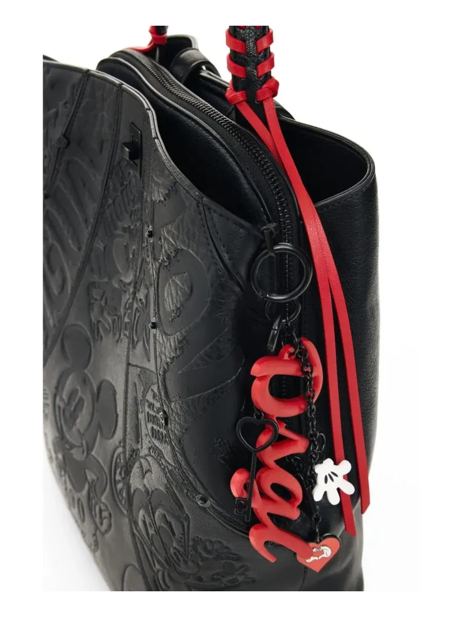 Рюкзак женский средний Mickey Desigual — изображение 2 из 6, черный
