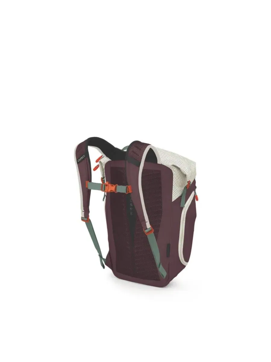 Рюкзак с отделением для ноутбука Osprey Packs Transporter Zinch — изображение 4 из 7, белый/бордовый
