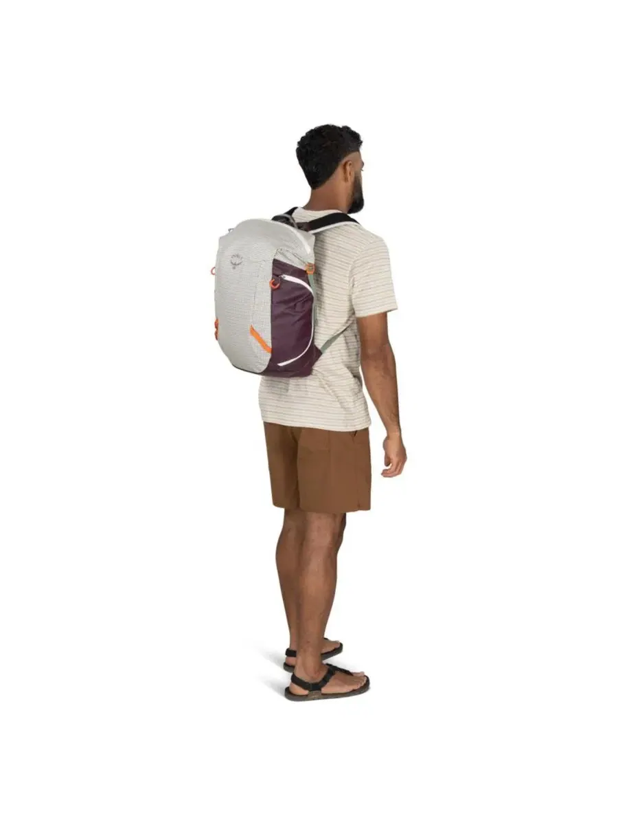 Рюкзак с отделением для ноутбука Osprey Packs Transporter Zinch — изображение 6 из 7, белый/бордовый