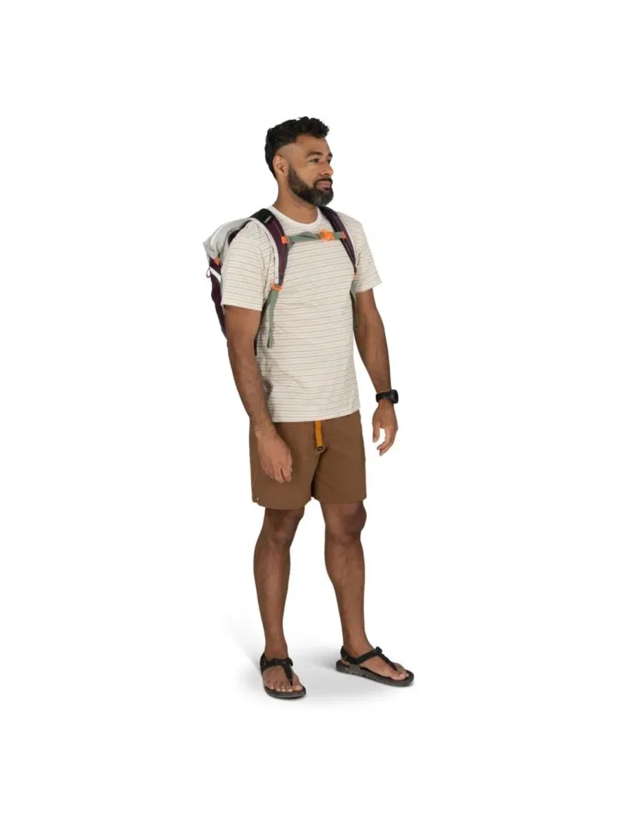 Рюкзак с отделением для ноутбука Osprey Packs Transporter Zinch — изображение 7 из 7, белый/бордовый