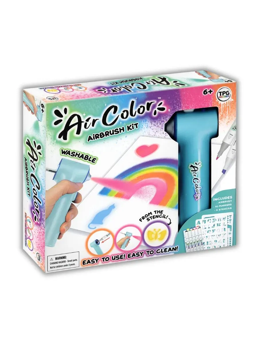 Набор для аэрографии (включает маркеры) Aircolor