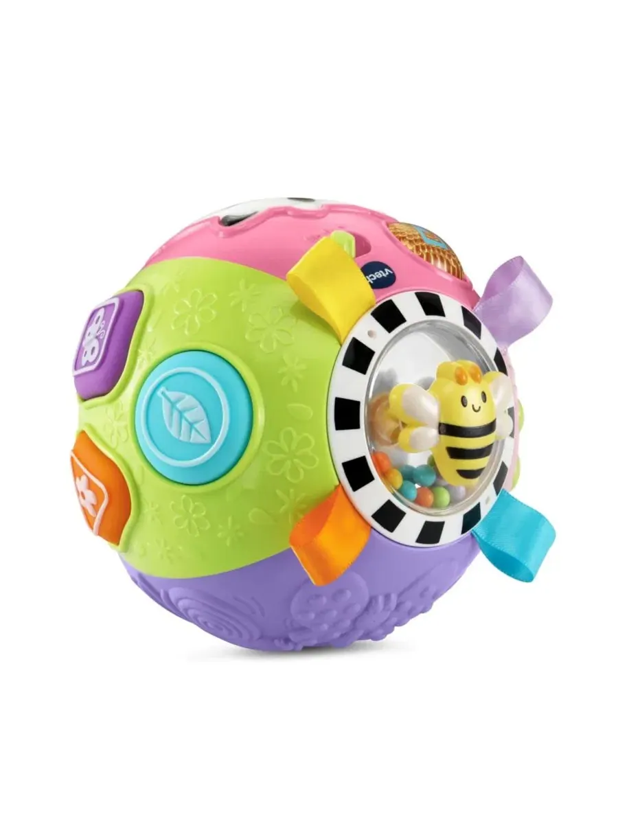 Развивающий мяч-каталка VTech, Baby On-The-Moove Activity Ball — изображение 3 из 6, нет цвета