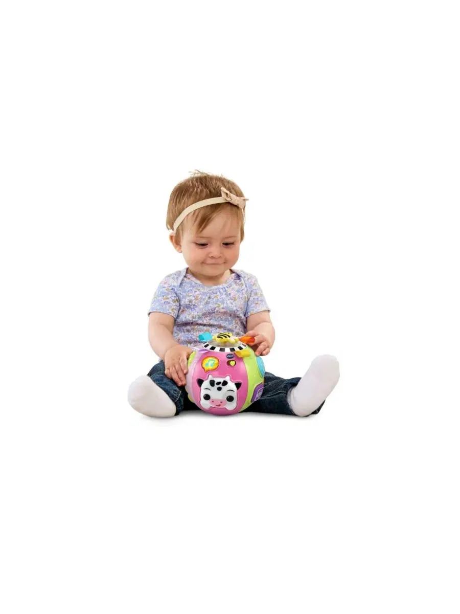 Развивающий мяч-каталка VTech, Baby On-The-Moove Activity Ball — изображение 4 из 6, нет цвета