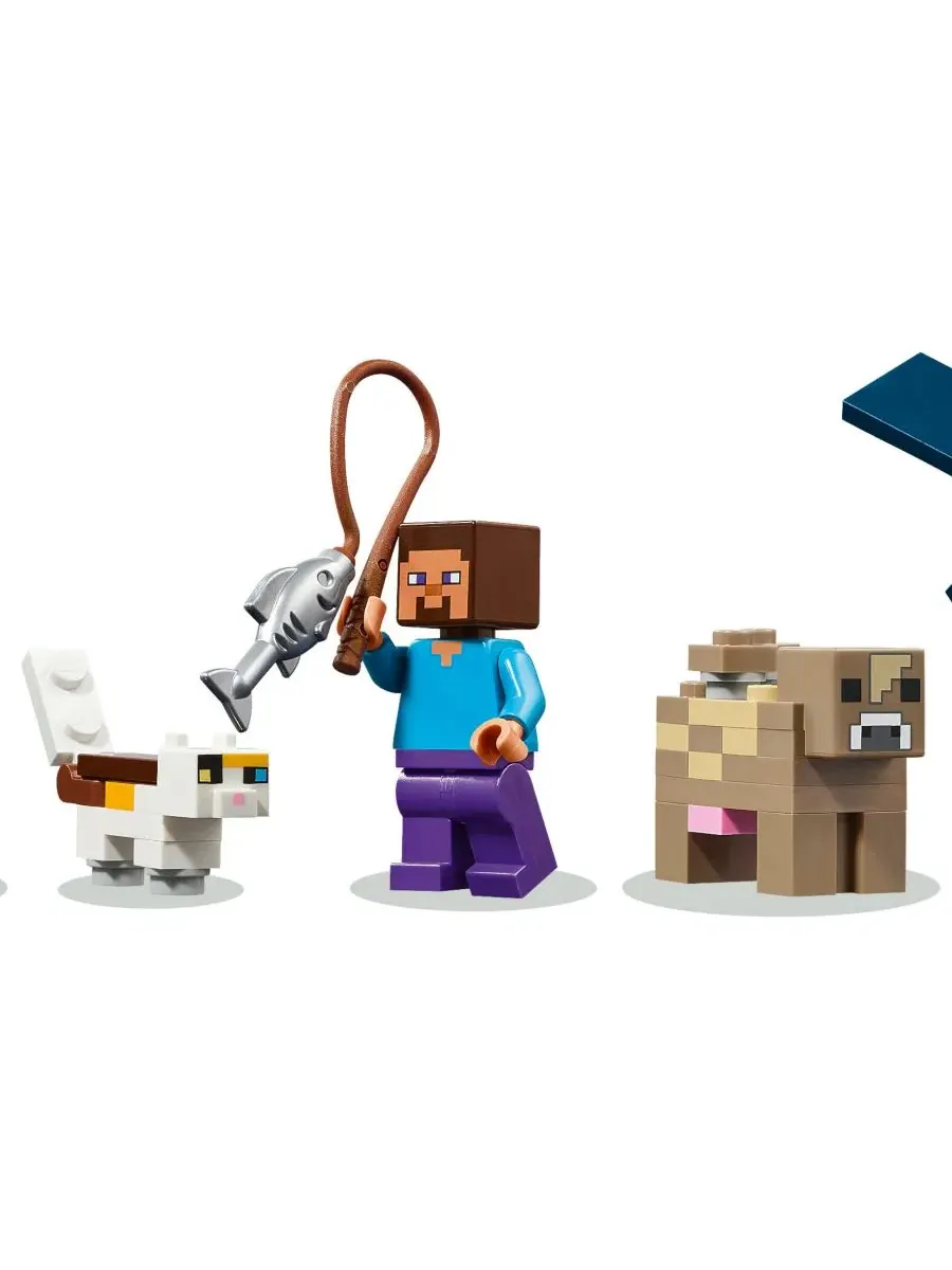 Конструктор LEGO Minecraft Дом муушрумов, 500 деталей LEGO — изображение 8 из 10, мульти