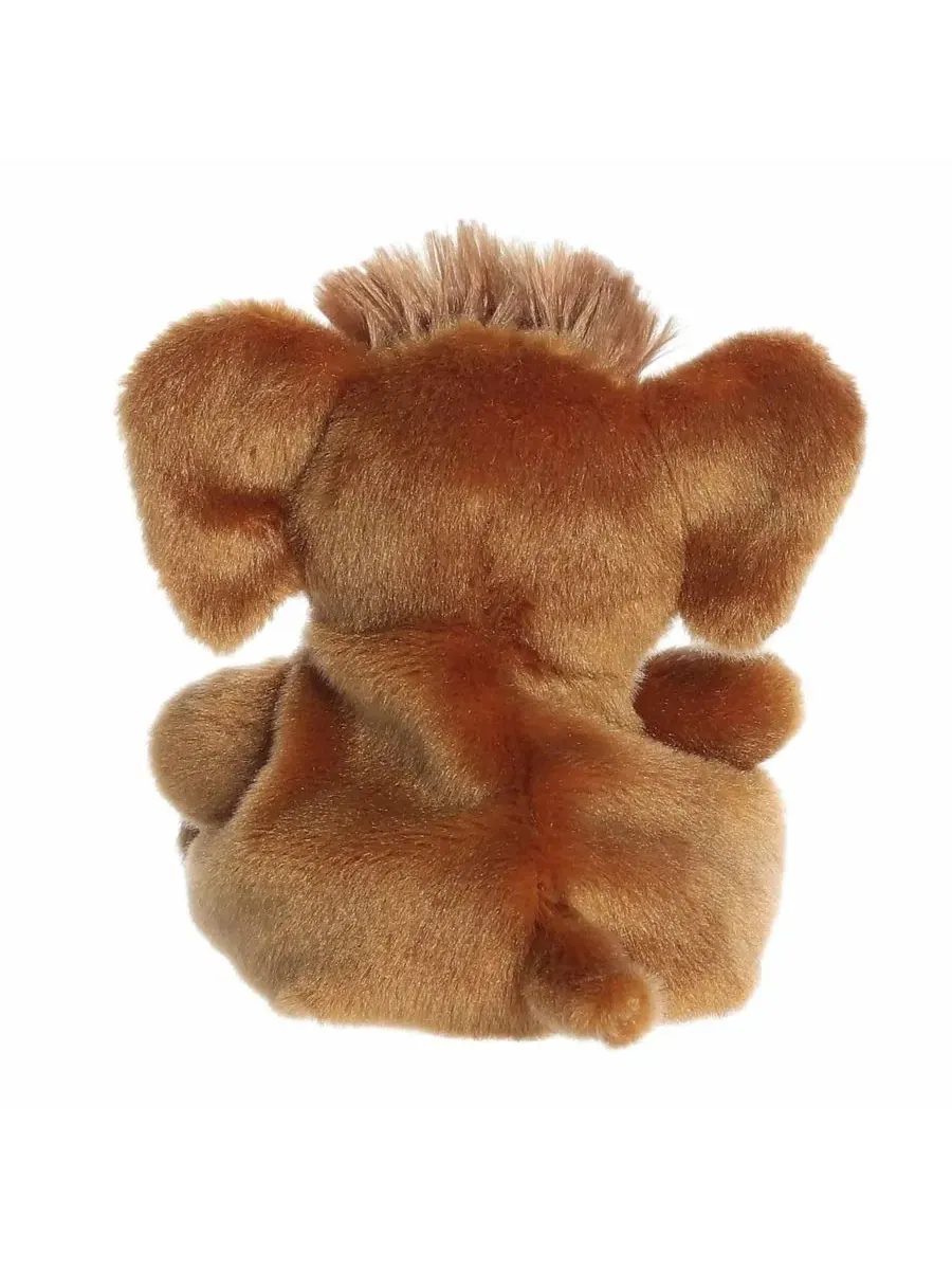 Мягкая игрушка мамонт Mo Woolly Mammoth Palm Pals Aurora — изображение 5 из 5, коричневый