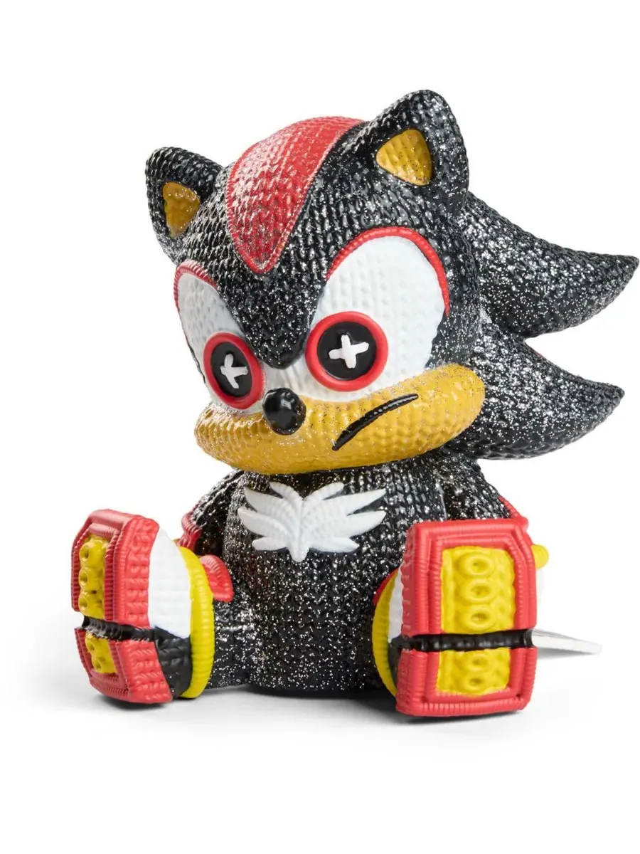 Коллекционная виниловая фигурка Sonic the Hedgehog - Shadow Glitter Handmade By Robots — изображение 2 из 3, нет цвета