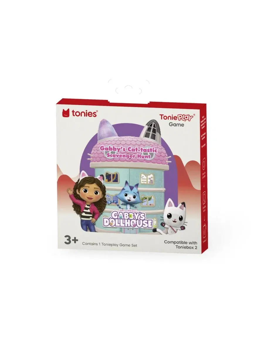 Настольная игра Tonieplay Gabby's Dollhouse Gabby's Cat-tastic Scavenger Hunt Tonies — изображение 3 из 7, нет цвета