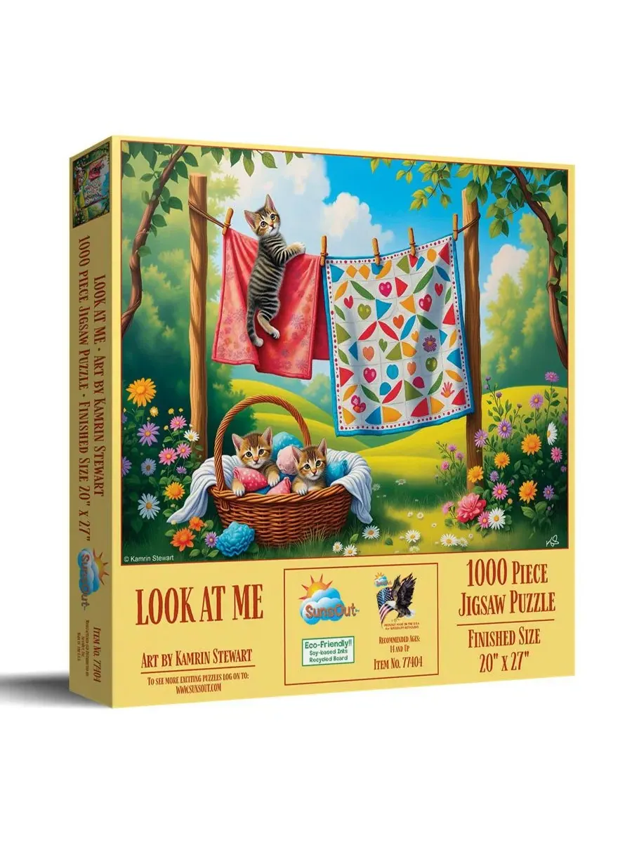 Пазл Look at Me 1000 элементов SunsOut — мульти