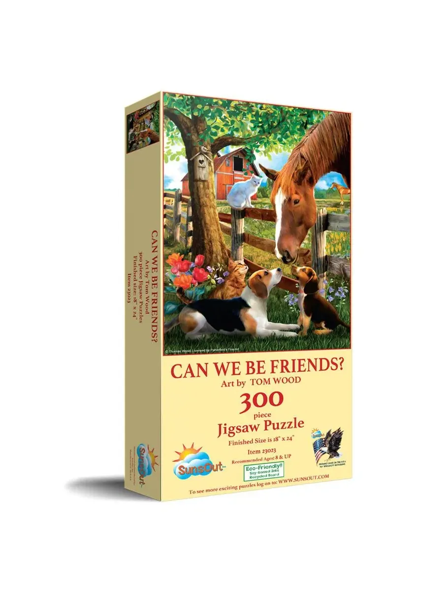 Пазл 300 элементов «Can We Be Friends» SunsOut — мульти