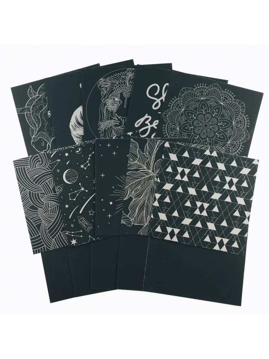 Набор для скретч-арта Ultimate Scratch Art Combo Kit, 41 деталь Art 101 — изображение 2 из 4, мульти