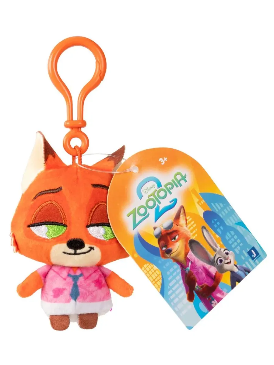 Мягкая игрушка на прищепке, 7,5 см (8 см ) - внешний вид может отличаться Zootopia — изображение 2 из 6, нет цвета