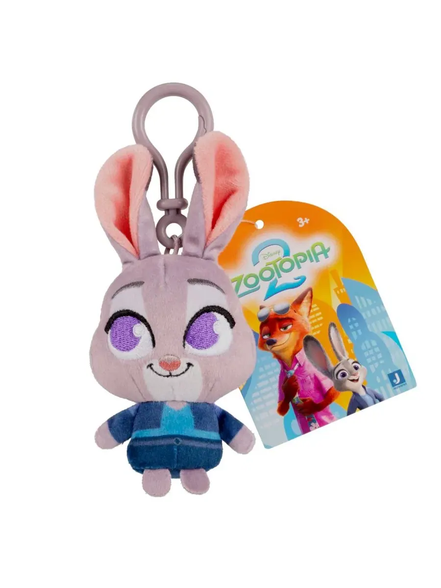 Мягкая игрушка на прищепке, 7,5 см (8 см ) - внешний вид может отличаться Zootopia — изображение 6 из 6, нет цвета