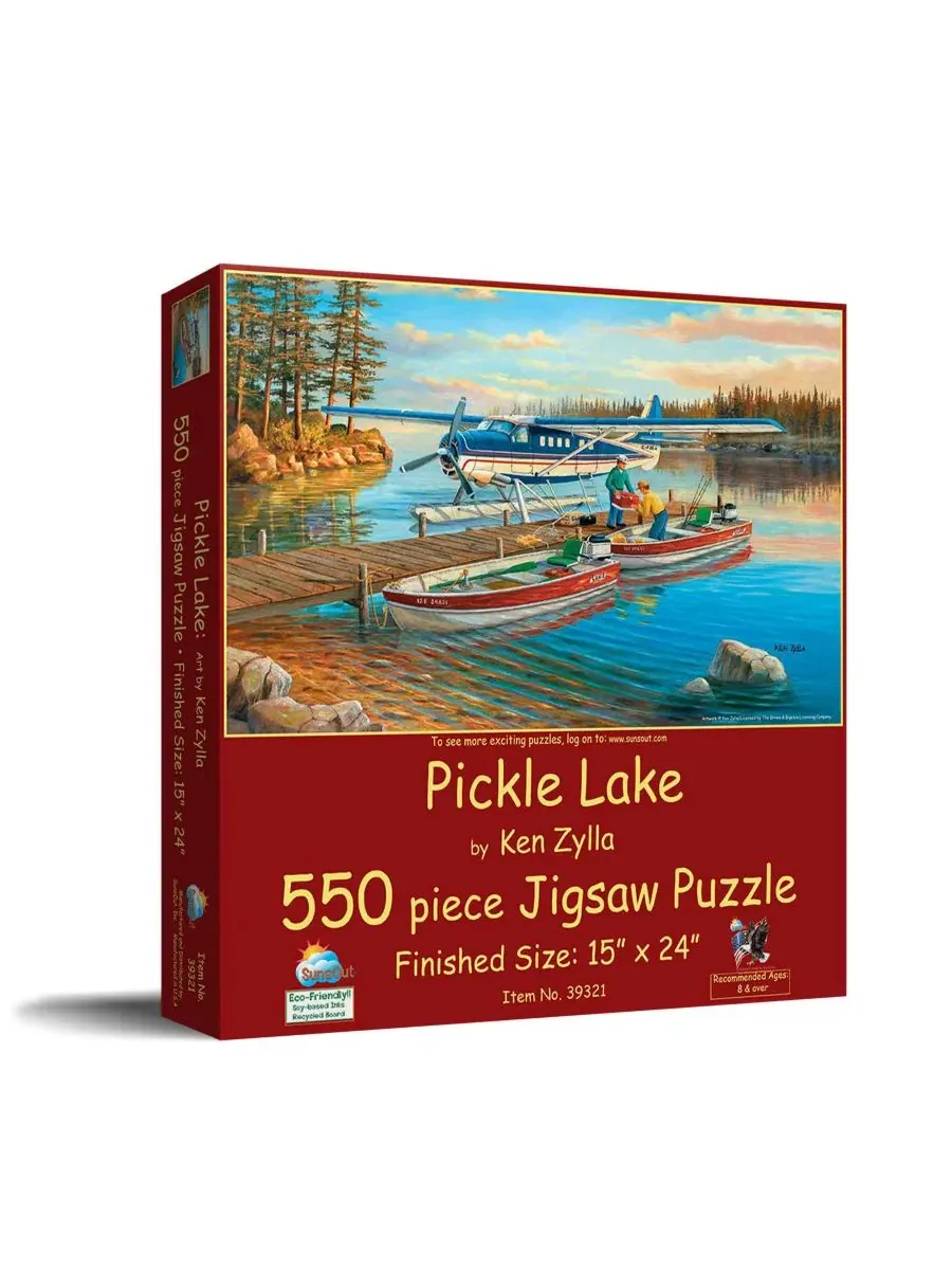Пазл Pickle Lake из 550 деталей для взрослых ко Дню отца Sunsout — мульти