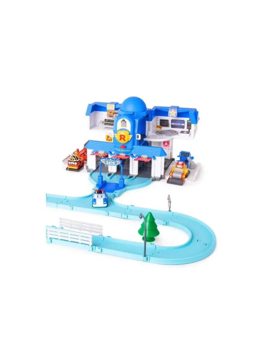 Игровой набор трансформирующаяся штаб-квартира Robocar Poli — мульти