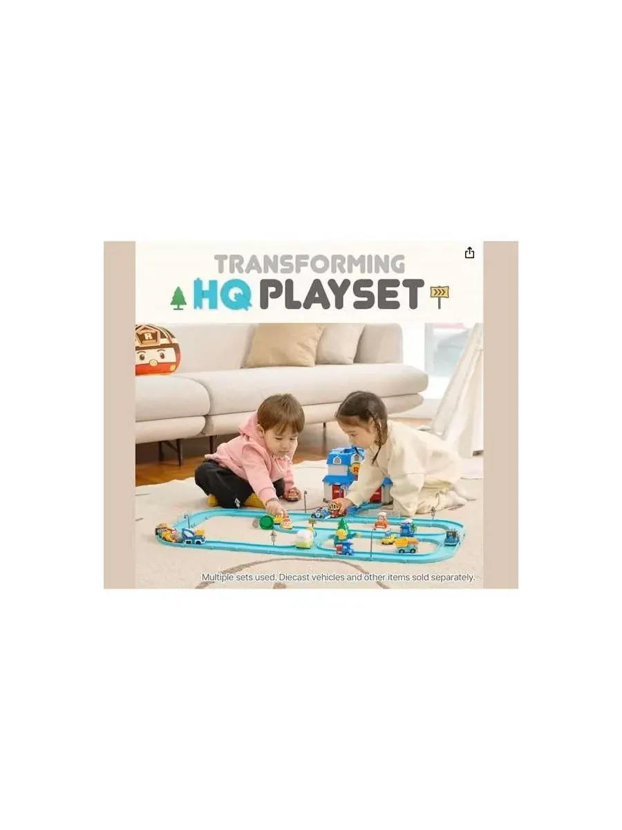 Игровой набор трансформирующаяся штаб-квартира Robocar Poli — изображение 5 из 9, нет цвета