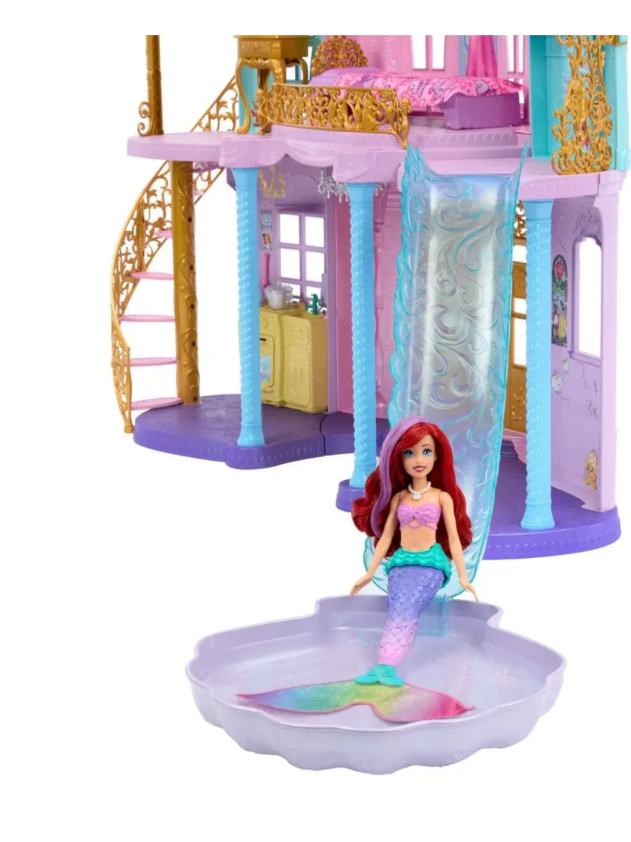 Игровой набор Disney Princess Волшебный замок с бассейном и горкой, 28 аксессуаров Disney Princess — изображение 5 из 11