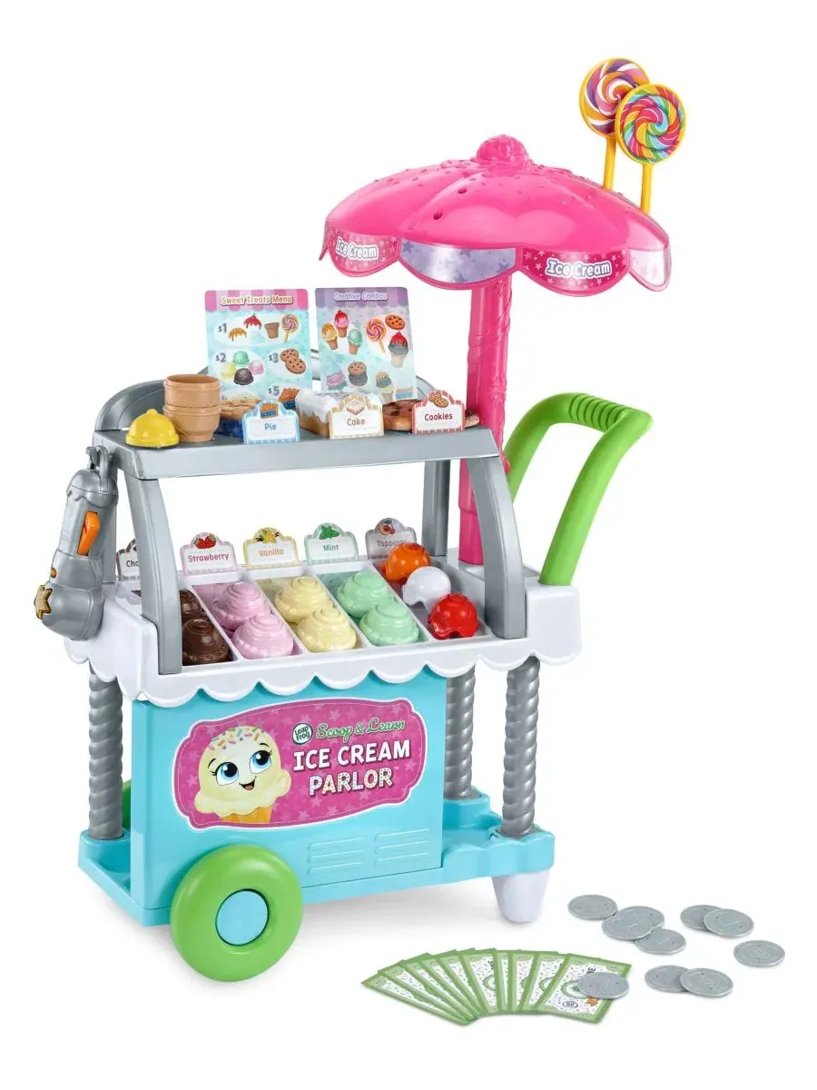 Игровой набор «Кафе-мороженое» LeapFrog Scoop & Learn Ice Cream Parlor Magic Scooper, 50+ — мульти