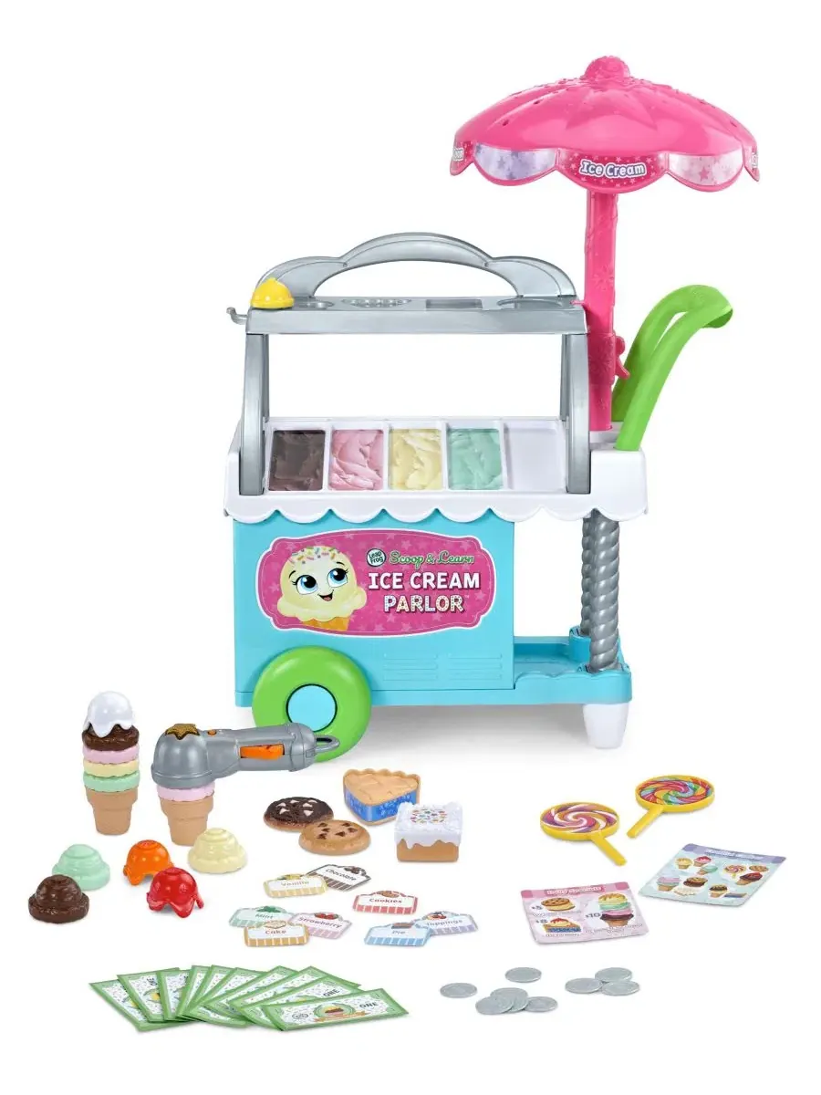 Игровой набор «Кафе-мороженое» LeapFrog Scoop & Learn Ice Cream Parlor Magic Scooper, 50+ — изображение 5 из 8, нет цвета