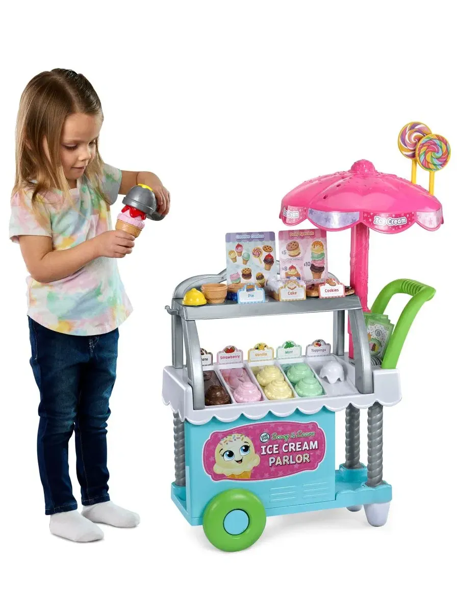 Игровой набор «Кафе-мороженое» LeapFrog Scoop & Learn Ice Cream Parlor Magic Scooper, 50+ — изображение 7 из 8, нет цвета