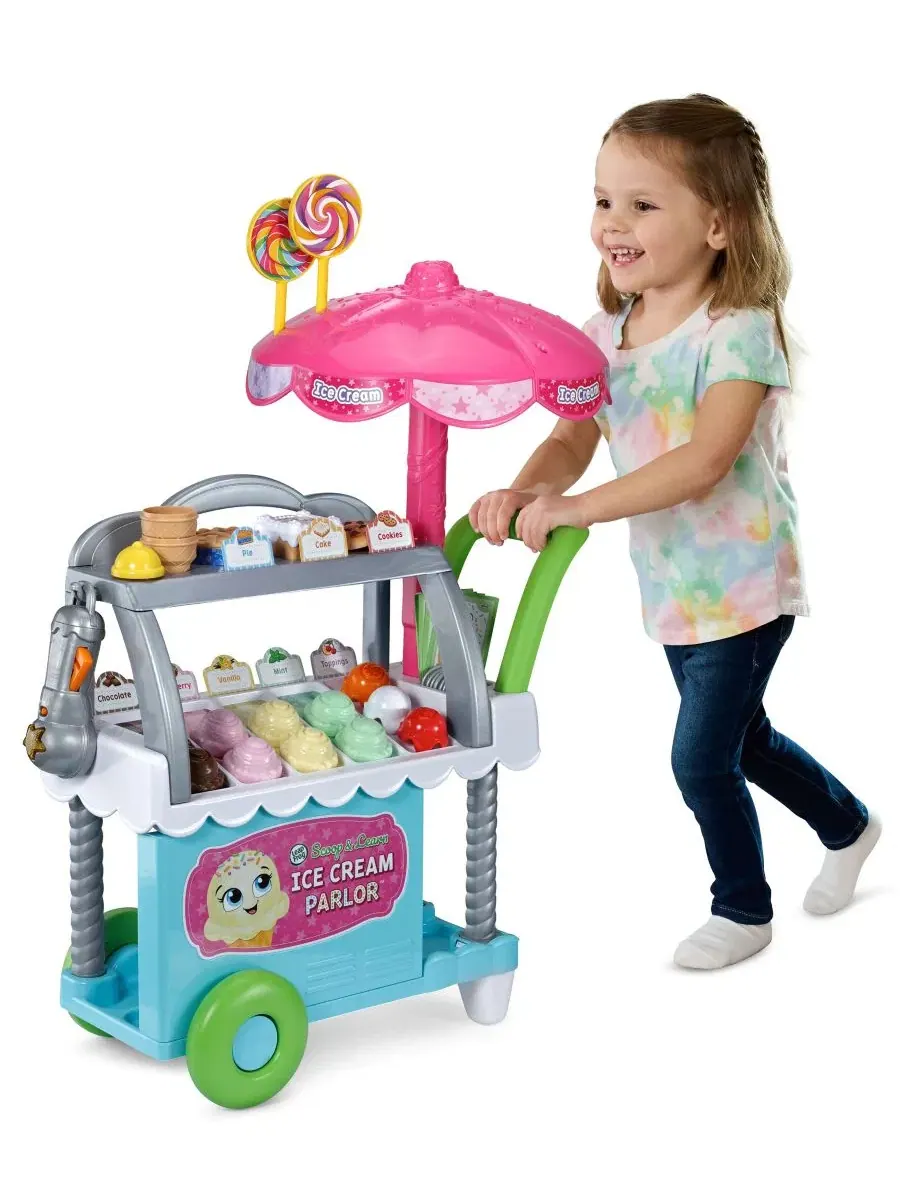Игровой набор «Кафе-мороженое» LeapFrog Scoop & Learn Ice Cream Parlor Magic Scooper, 50+ — изображение 8 из 8, нет цвета