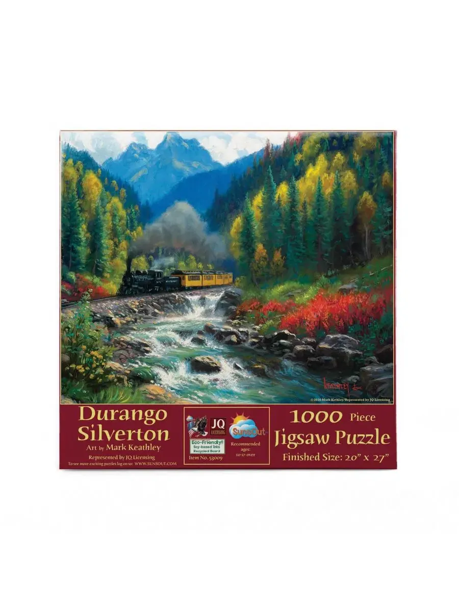Пазл 1000 элементов Durango Silverton SunsOut — изображение 2 из 5, нет цвета