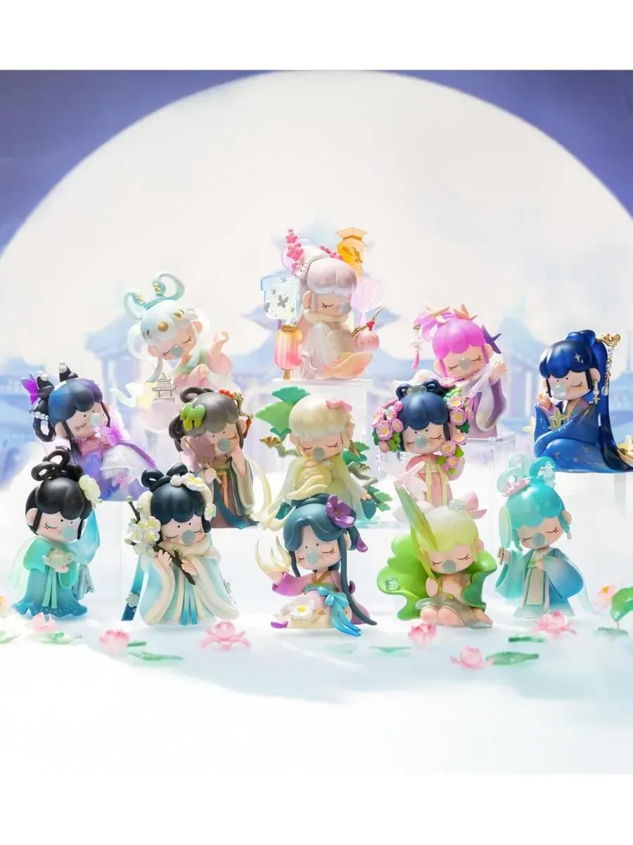 Коллекционная фигурка Poetic Charm Blind Box, 7-10 см, PVC Robotime — изображение 2 из 4, синий
