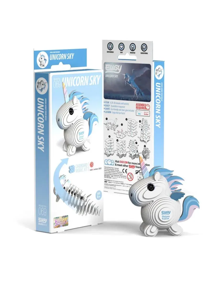 3D-пазл Unicorn Sky Eugy — мульти