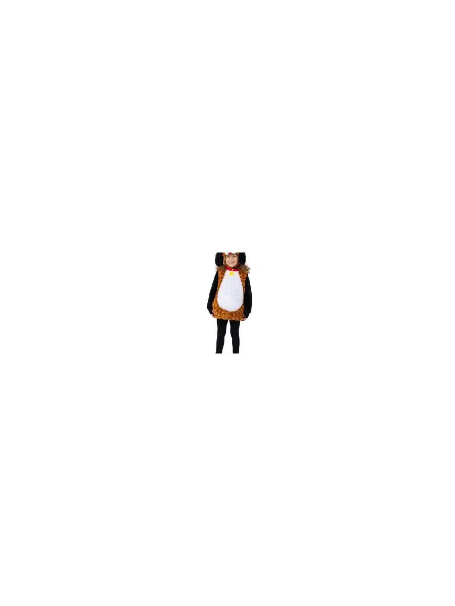Костюм щенка с капюшоном и хвостом Dress Up America — изображение 2 из 3, нет цвета