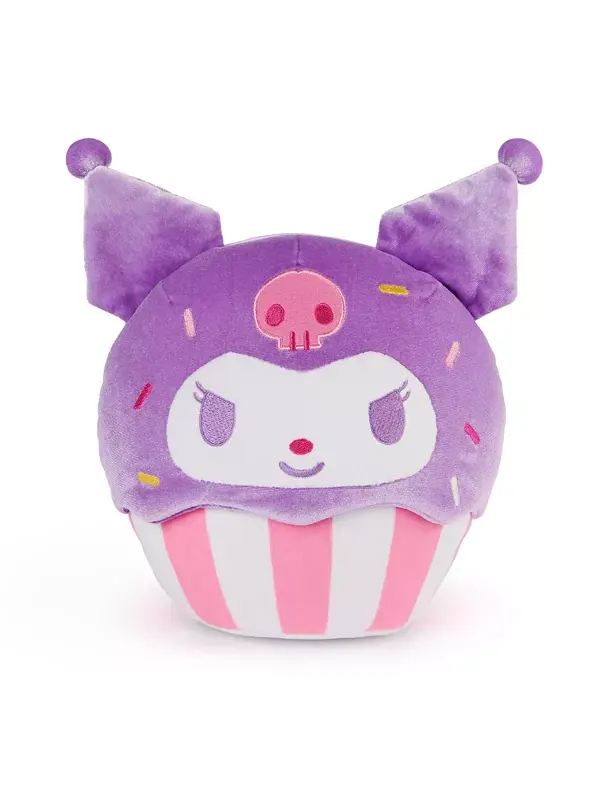 Плюшевая игрушка-кекс «Hello Kitty and Friends» от Gund Sanrio Kuromi Cupcake, для детей от 3 лет и — изображение 2 из 4