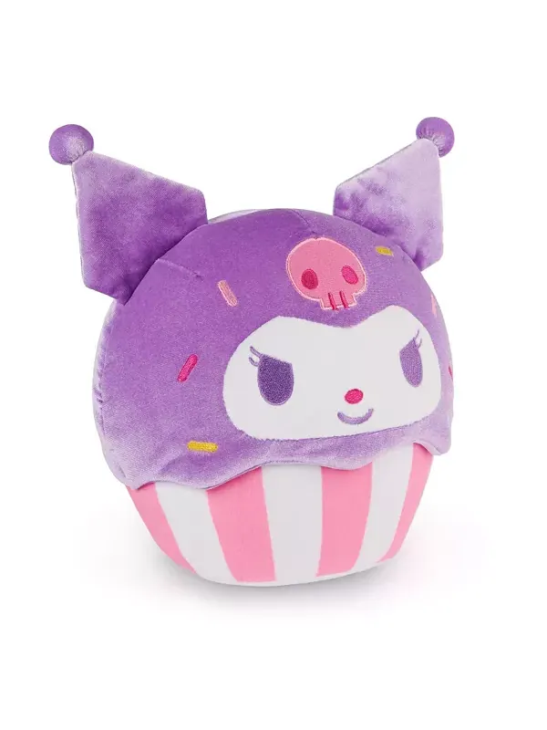 Плюшевая игрушка-кекс «Hello Kitty and Friends» от Gund Sanrio Kuromi Cupcake, для детей от 3 лет и — изображение 3 из 4