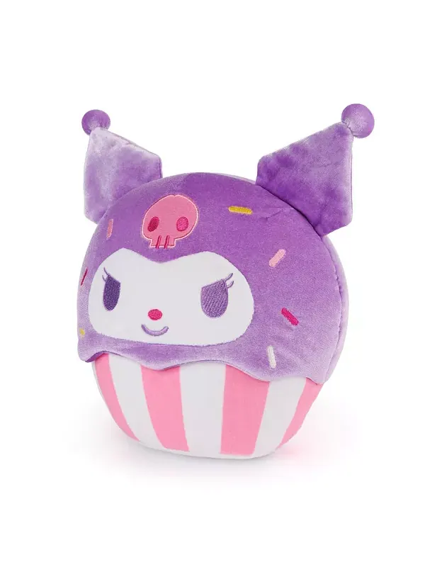 Плюшевая игрушка-кекс «Hello Kitty and Friends» от Gund Sanrio Kuromi Cupcake, для детей от 3 лет и — изображение 4 из 4