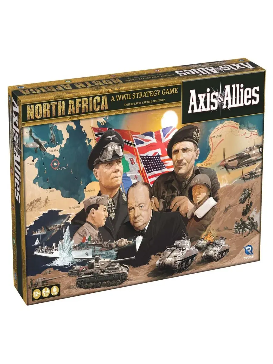 Настольная игра Axis & Allies North Africa Renegade Game Studios — мульти