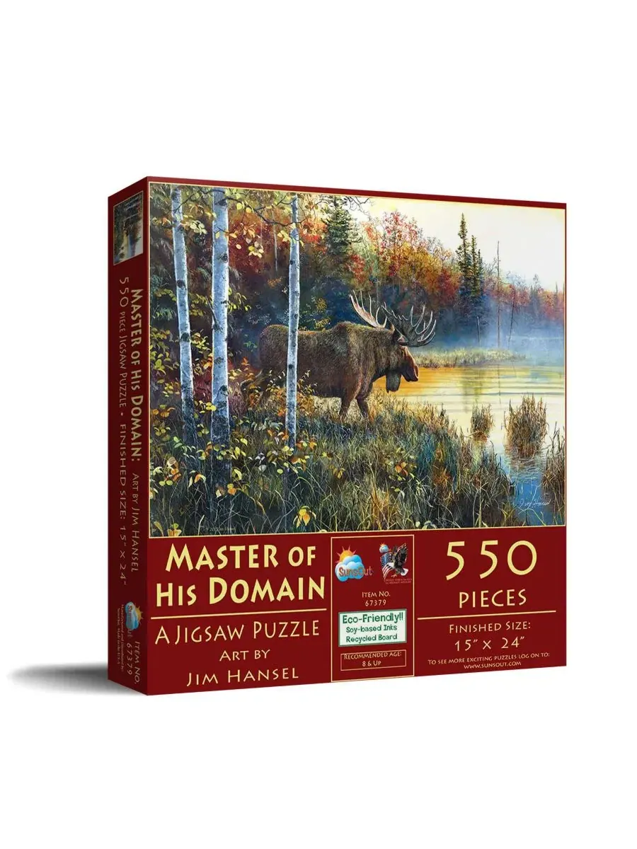 Пазл 550 деталей Master of His Domain SunsOut