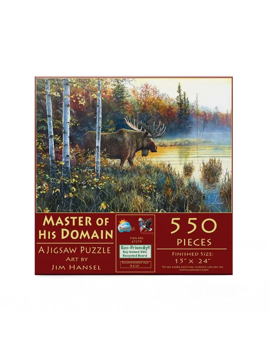 Пазл 550 деталей Master of His Domain SunsOut — изображение 2 из 5, нет цвета