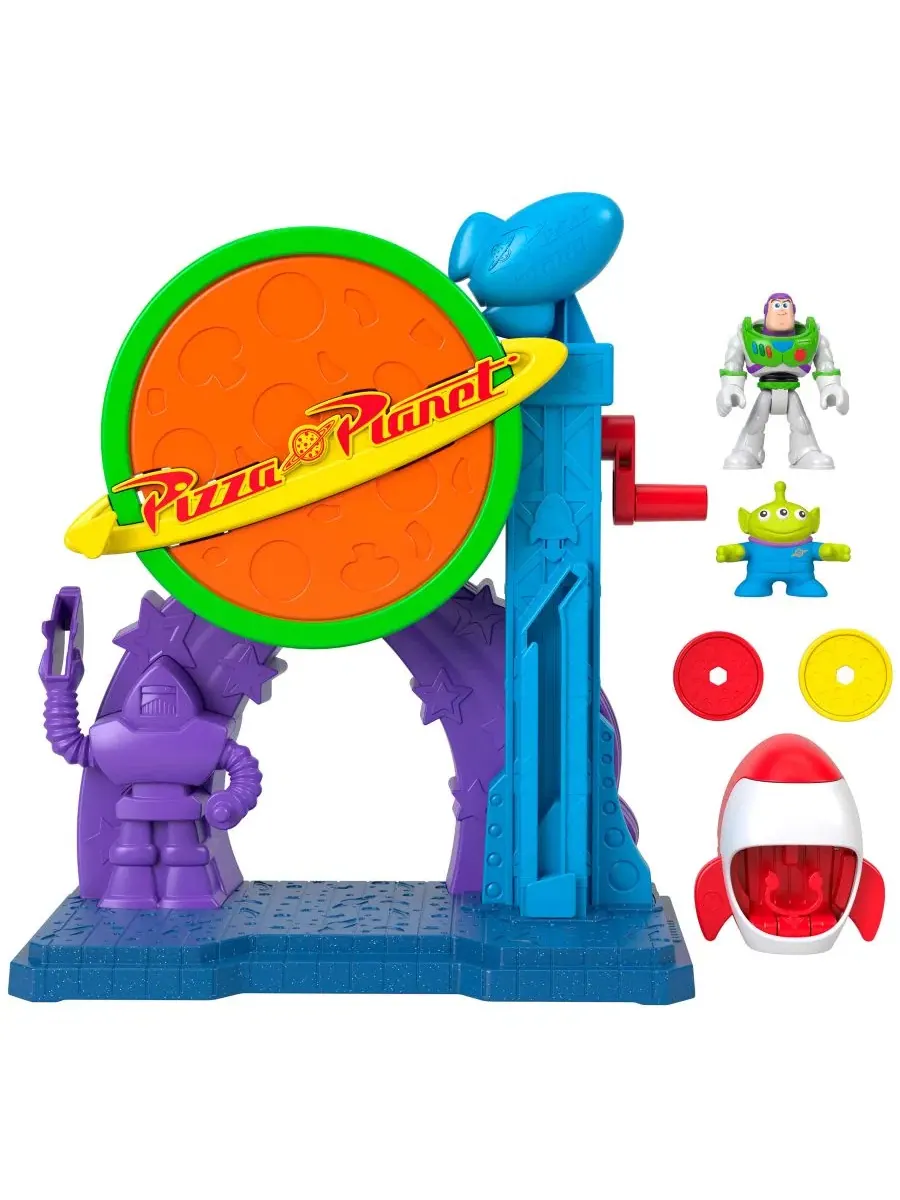 Игровой набор Disney и Pixar «История игрушек: Планета пиццы» Imaginext — мульти
