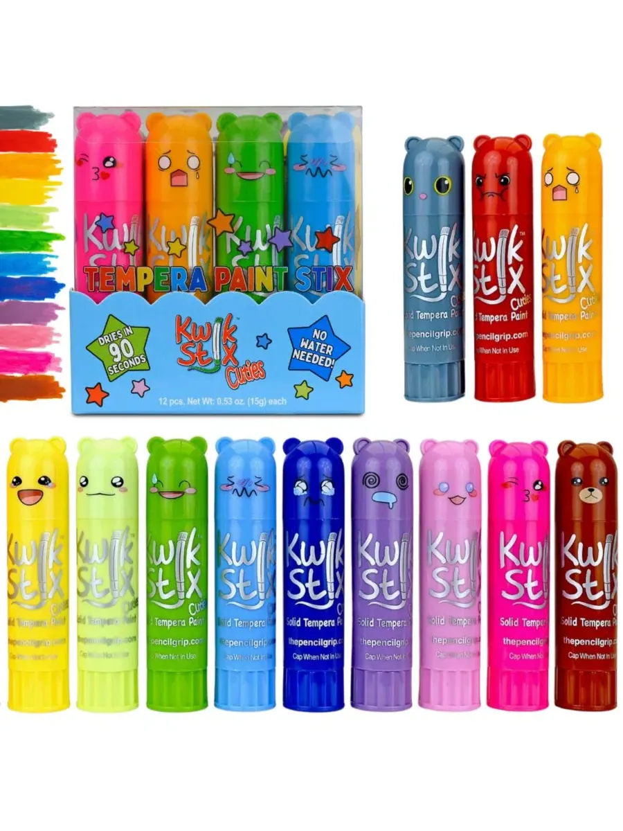 Набор из 12 цветов "Милашки" Kwik Stix