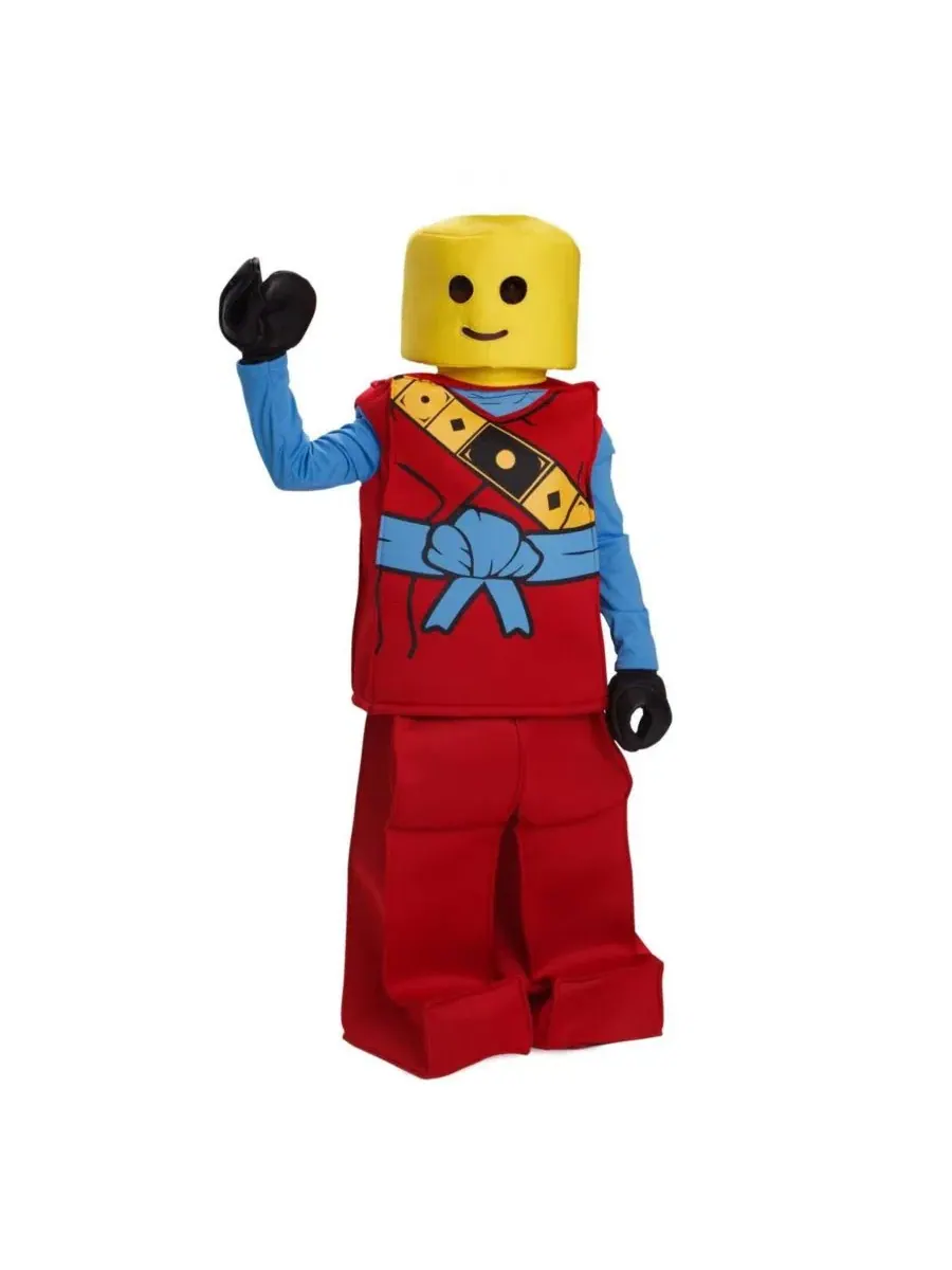 Детский костюм ниндзя из игрушечных блоков Dress Up America