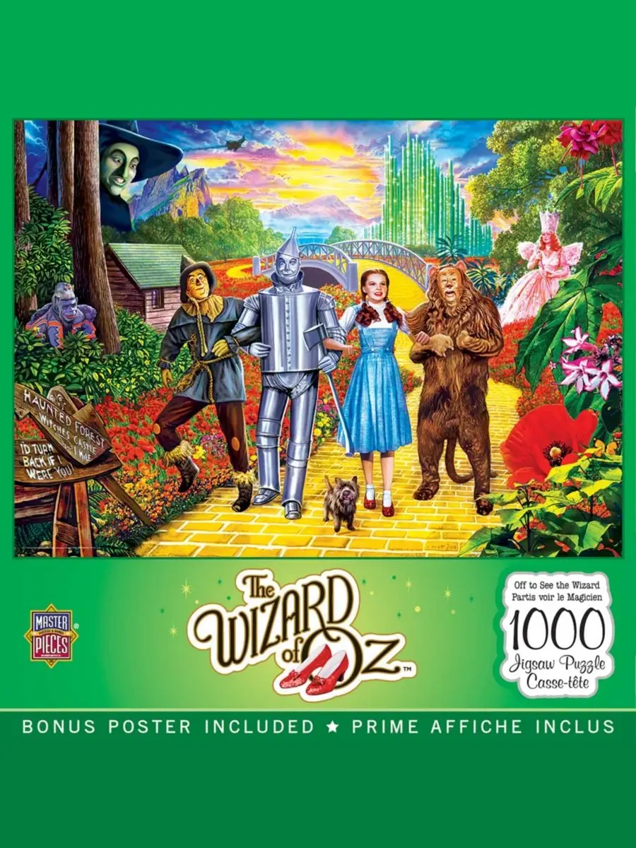 Пазл MasterPieces «Волшебник страны Оз» - «Встреча с волшебником» (1000 деталей) Masterpieces — мульти