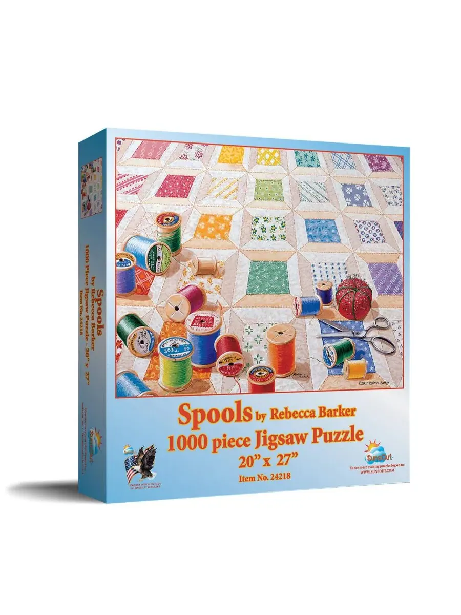 Пазл 1000 элементов Spools SunsOut