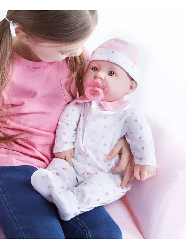 Кукла-Младенец La baby, 20 дюймов, мягкое тело — изображение 4 из 4, розовый
